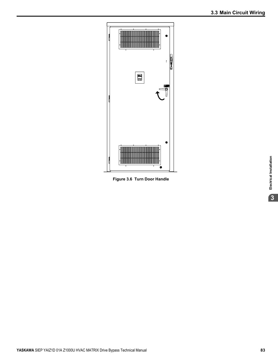 Yaskawa Z1000U HVAC Matrix Bypass User Manual | Page 83 / 472
