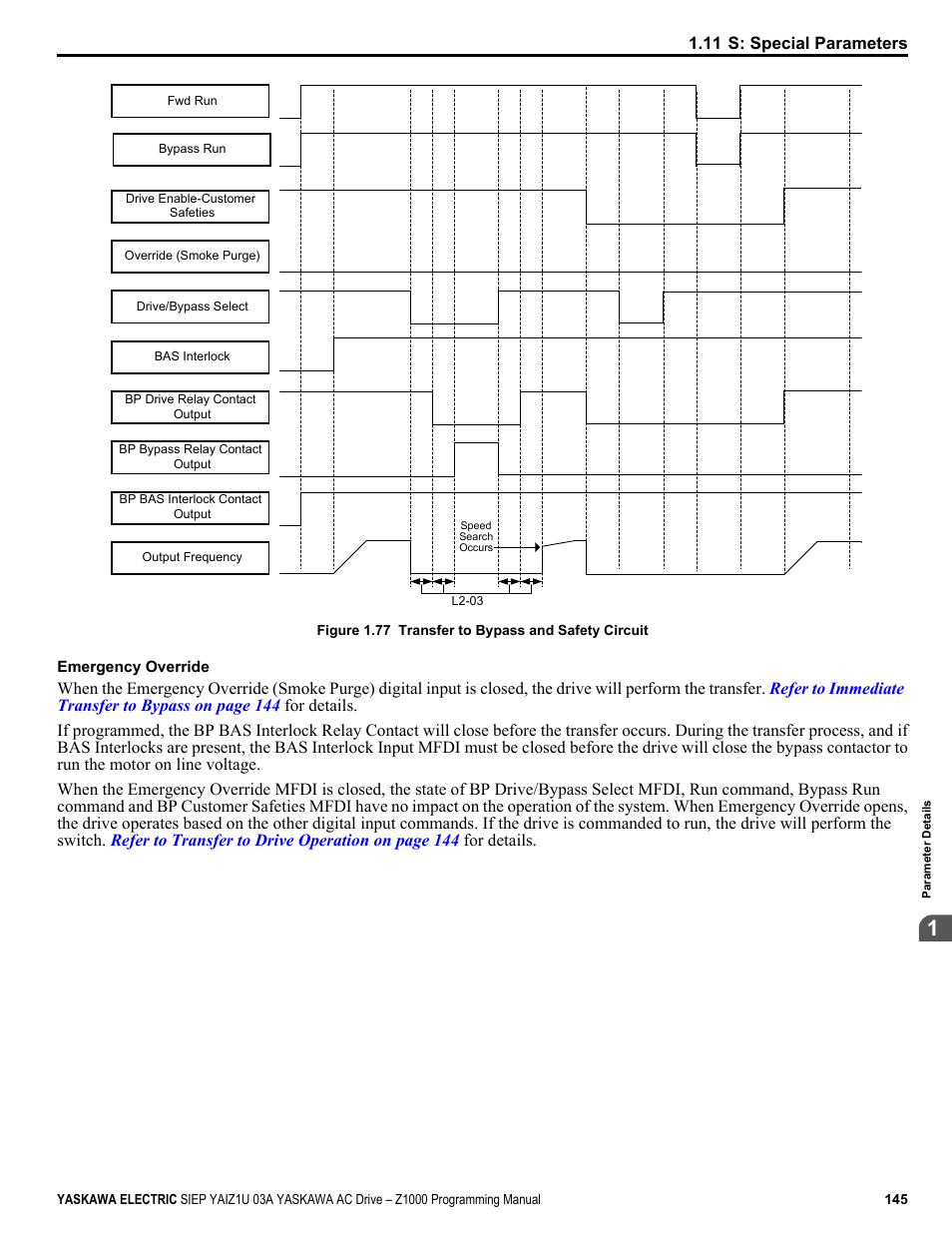 Yaskawa AC Drive Z1000 AC Drive HVAC Fan User Manual | Page 145 / 340