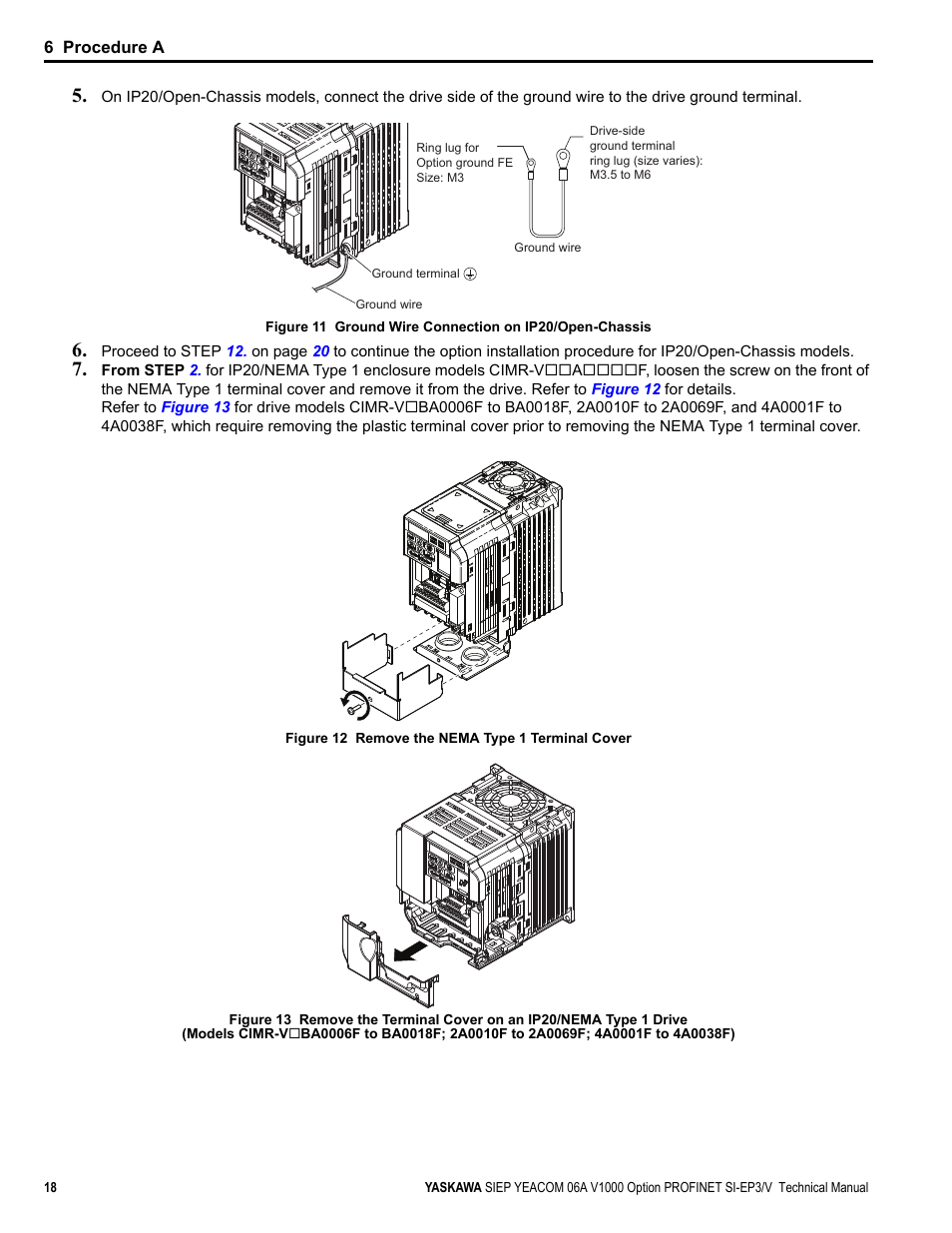Figure 11 | Yaskawa V1000-Series Option SI-EP3/V PROFINET User Manual | Page 18 / 72