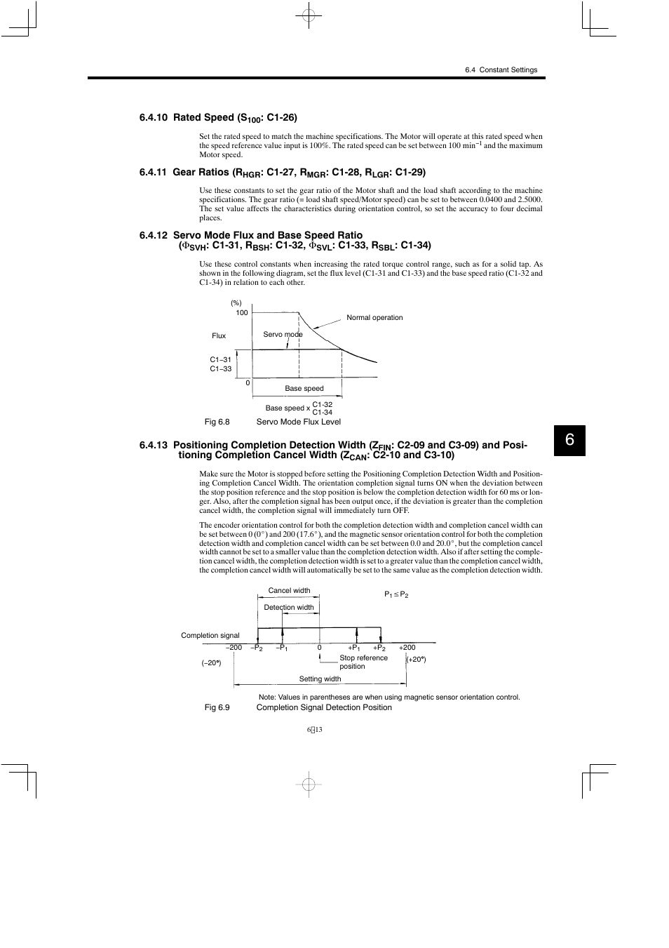 10 rated speed (s100: c1-26) | Yaskawa Varispeed 626M5 User Manual | Page 119 / 305