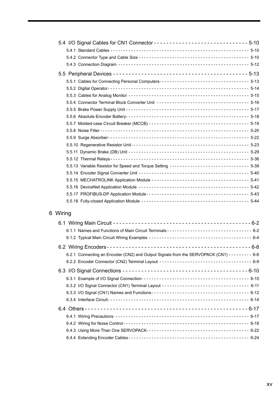 Yaskawa Sigma II Series SGMVH User Manual | Page 15 / 339