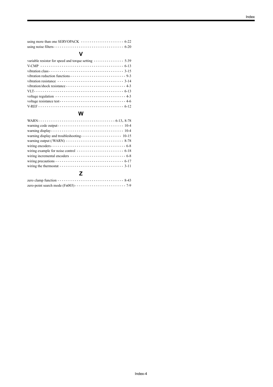 Yaskawa Sigma II Series SGMVH User Manual | Page 337 / 339