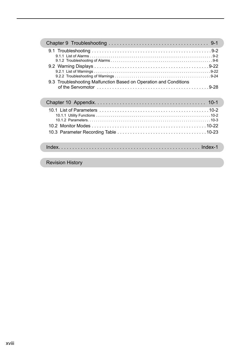 Yaskawa Sigma-5 User Manual: Design and Maintenance - Rotary Motors User Manual | Page 18 / 329