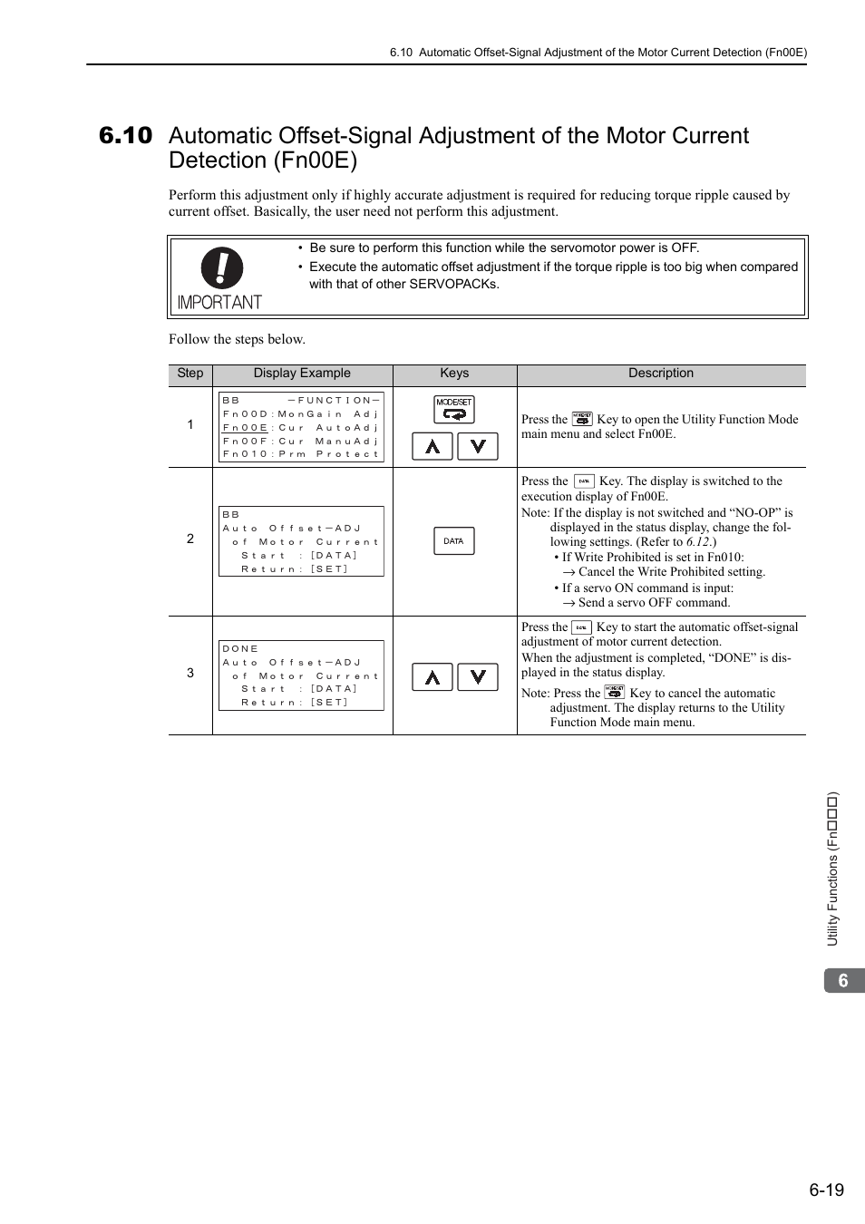 Yaskawa Sigma-5 User Manual: Design and Maintenance - Rotary Motors User Manual | Page 221 / 329