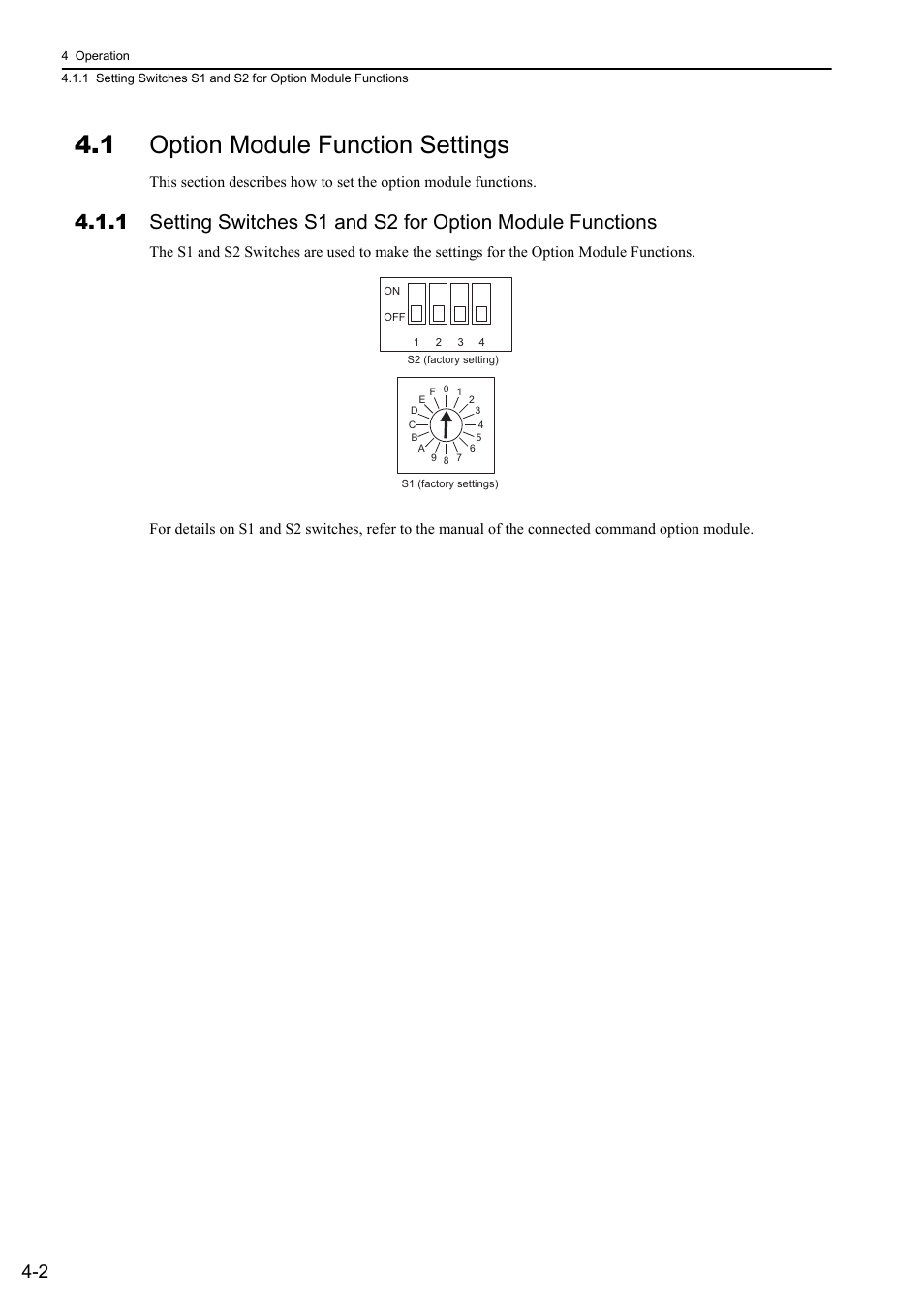 1 option module function settings | Yaskawa Sigma-5 User Manual: Design and Maintenance - Rotary Motors User Manual | Page 85 / 329
