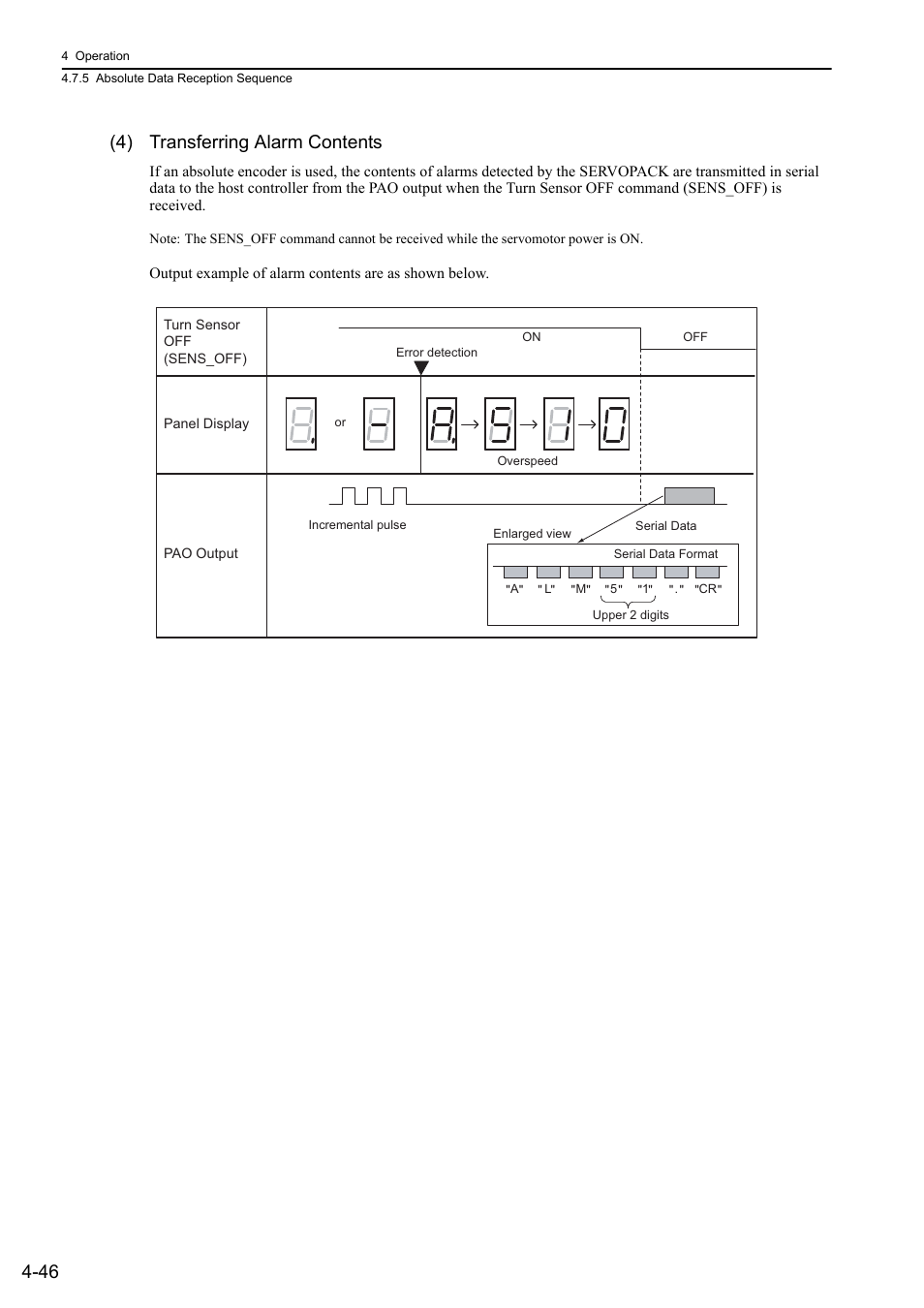 46 (4) transferring alarm contents, M-iii | Yaskawa Sigma-5 User Manual: Design and Maintenance - Rotary Motors MECHATROLINK-III Communications Reference User Manual | Page 131 / 391