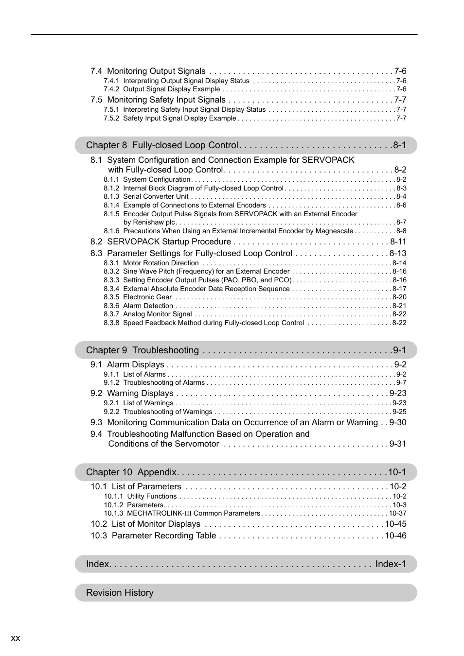 Yaskawa Sigma-5 User Manual: Design and Maintenance - Rotary Motors MECHATROLINK-III Communications Reference User Manual | Page 20 / 391