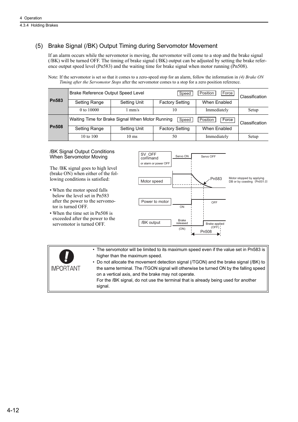 48 and 65 | Yaskawa Sigma-5 User Manual: Design and Maintenance - Linear Motors MECHATROLINK-III Communications Reference User Manual | Page 100 / 357