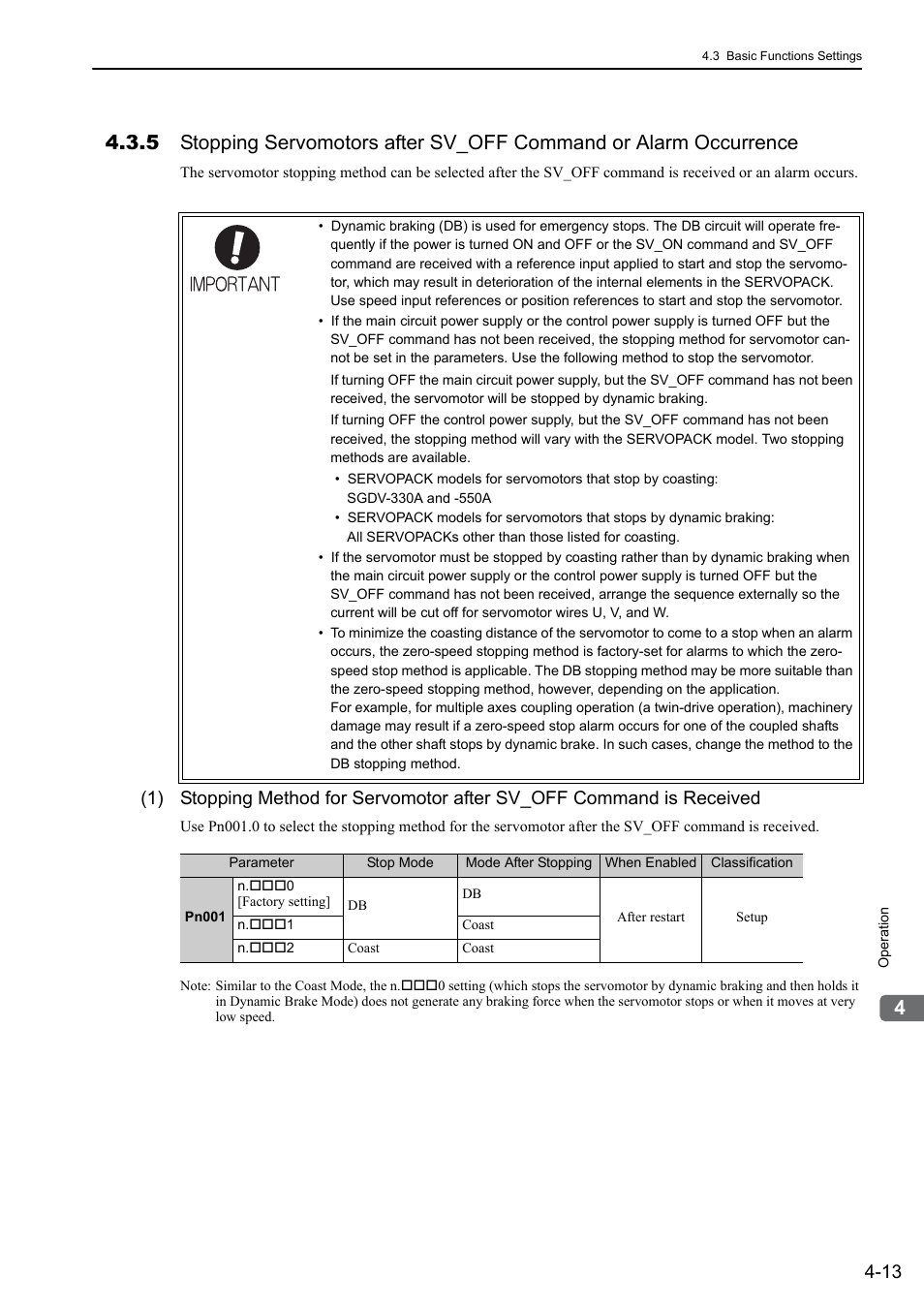 Yaskawa Sigma-5 User Manual: Design and Maintenance - Linear Motors MECHATROLINK-III Communications Reference User Manual | Page 101 / 357