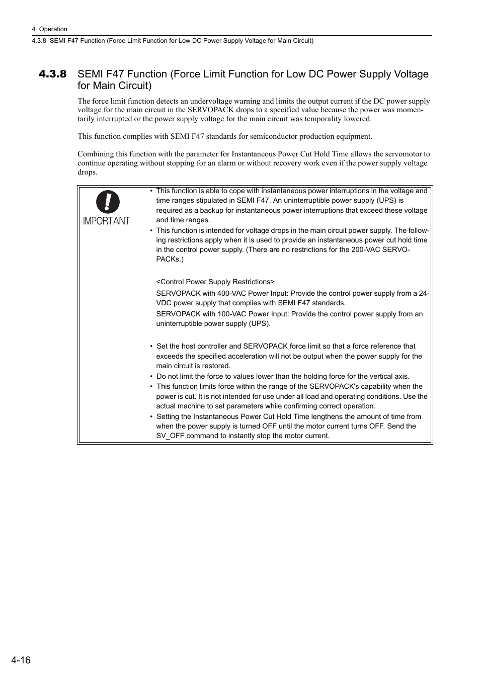 Yaskawa Sigma-5 User Manual: Design and Maintenance - Linear Motors MECHATROLINK-III Communications Reference User Manual | Page 104 / 357