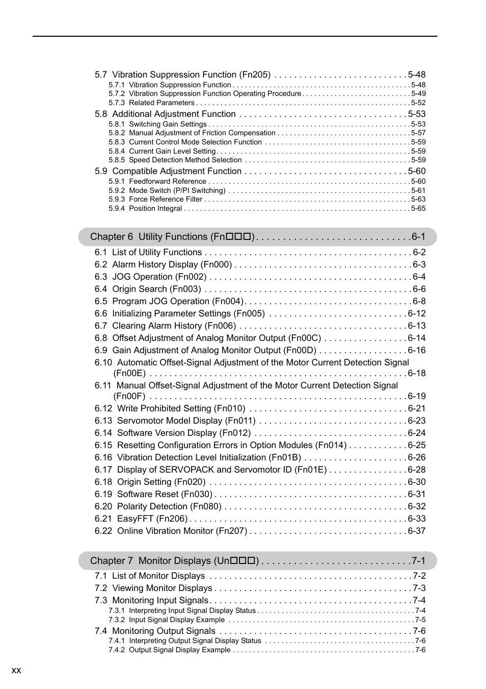 Yaskawa Sigma-5 User Manual: Design and Maintenance - Linear Motors MECHATROLINK-III Communications Reference User Manual | Page 20 / 357