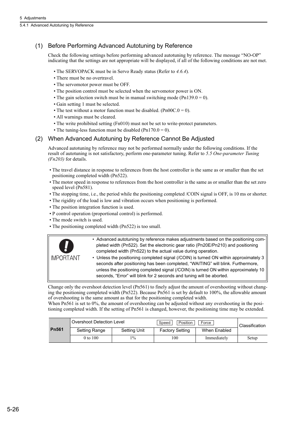 Yaskawa Sigma-5 User Manual: Design and Maintenance - Linear Motors User Manual | Page 170 / 318