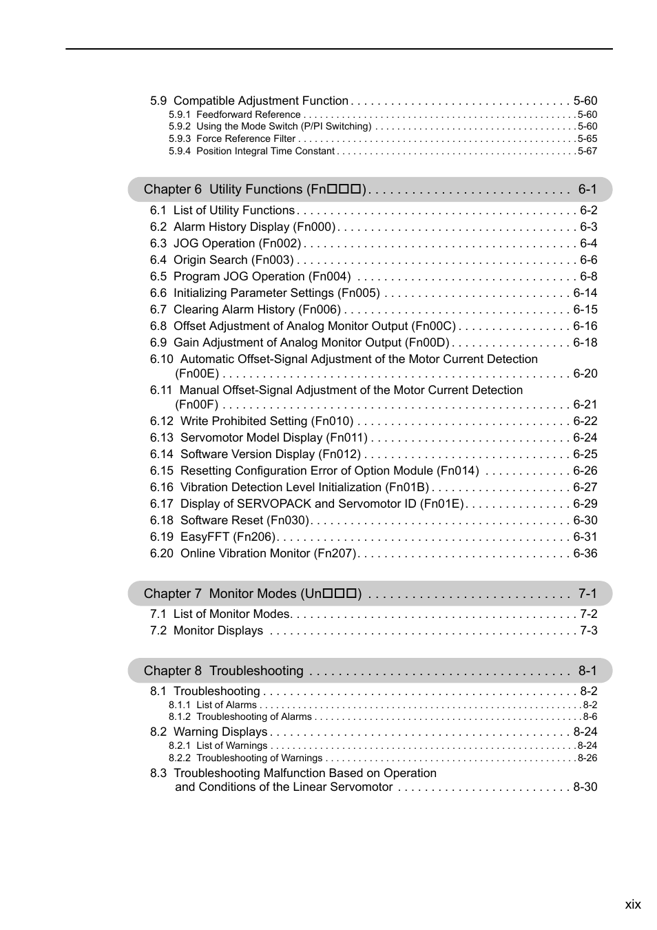 Yaskawa Sigma-5 User Manual: Design and Maintenance - Linear Motors User Manual | Page 19 / 318
