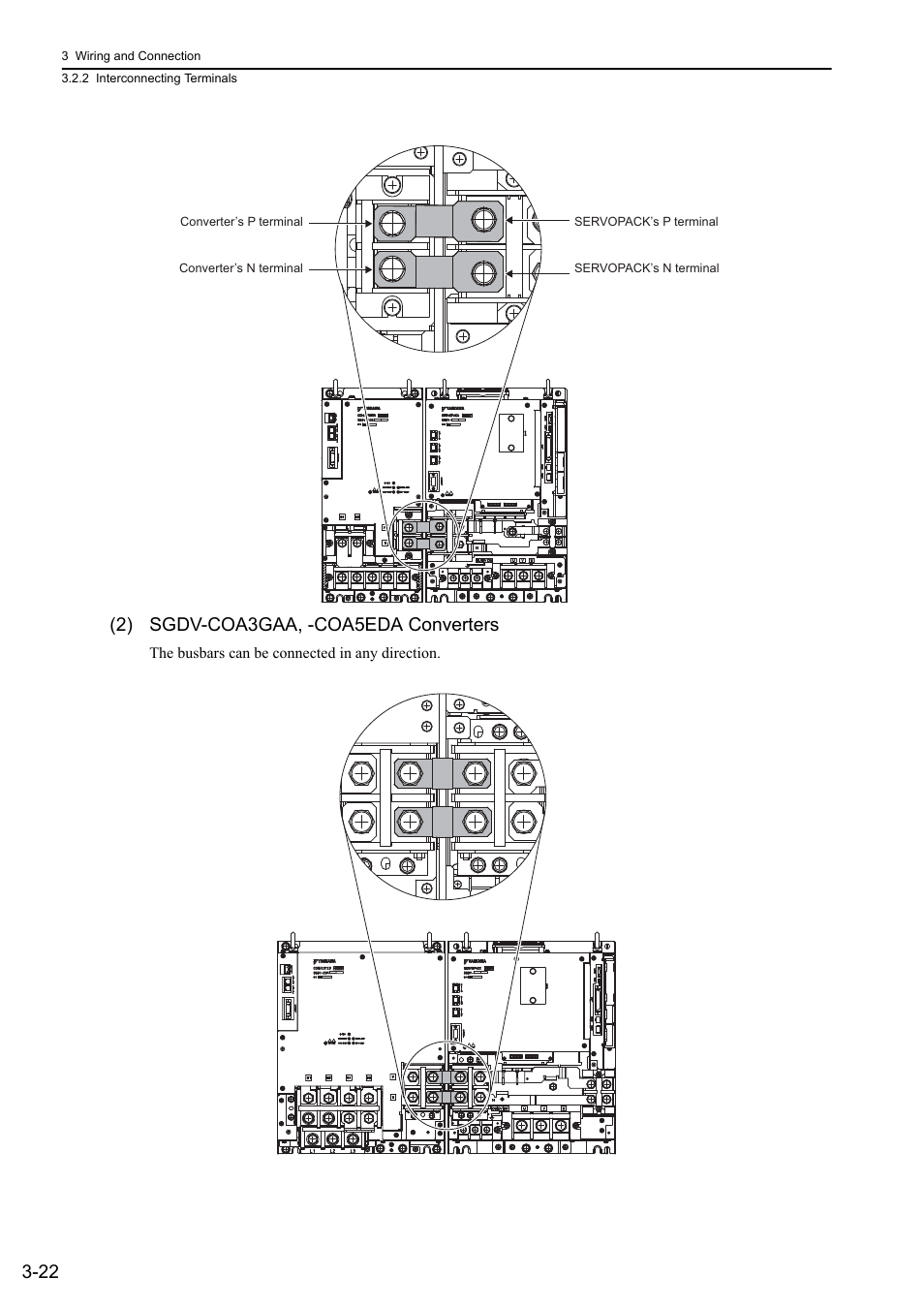 Analog | Yaskawa Sigma-5 Large Capacity Users Manual: Design and Maintenance-Rotary Motors-Analog Voltage and Pulse Train Reference User Manual | Page 70 / 434