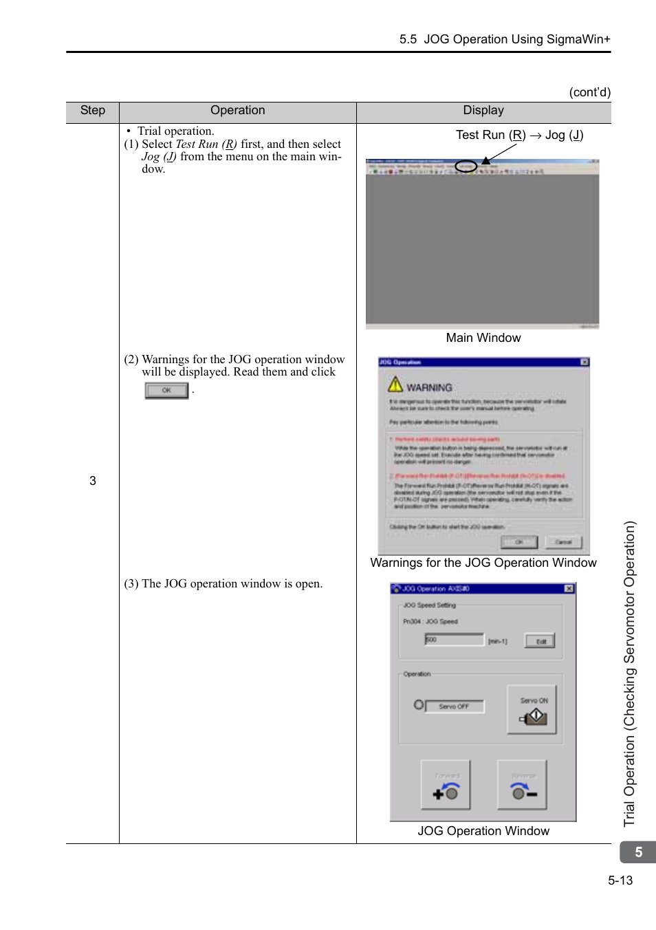 Yaskawa Sigma-5 Series User Manual:: For Use with Large-Capacity Models-Setup. Rotary Motors User Manual | Page 110 / 114