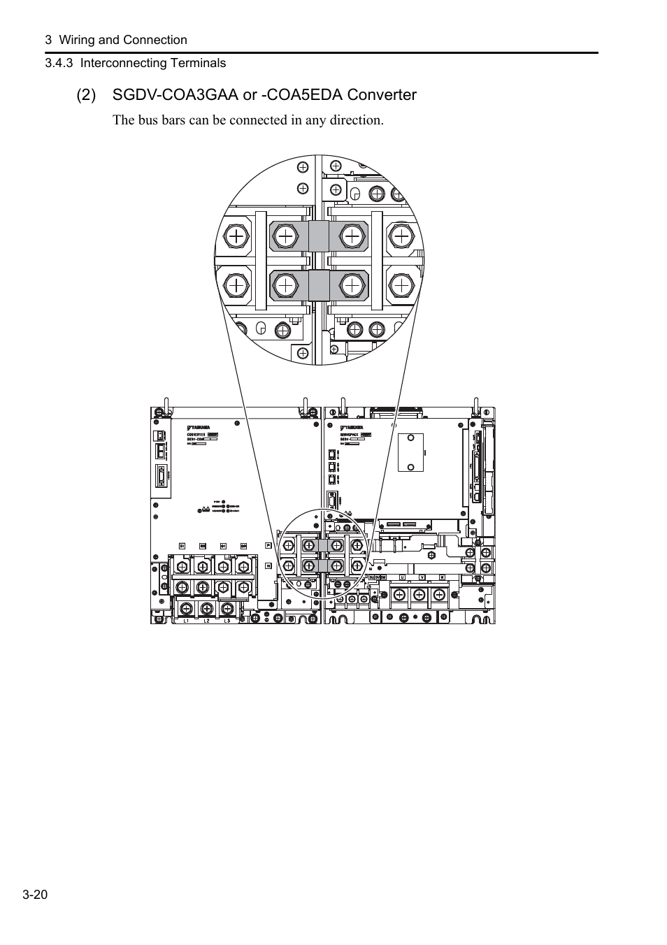Yaskawa Sigma-5 Series User Manual:: For Use with Large-Capacity Models-Setup. Rotary Motors User Manual | Page 68 / 114