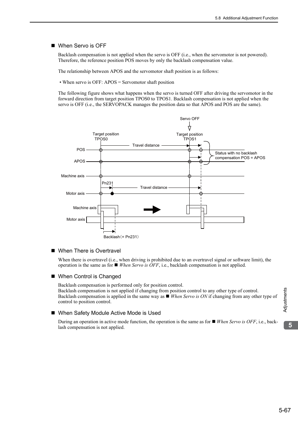 Mecha | Yaskawa Sigma-5 Large Capacity Users Manual: Design and Maintenance-Rotary Motors-Mechatrolink-II Communication Reference User Manual | Page 233 / 390