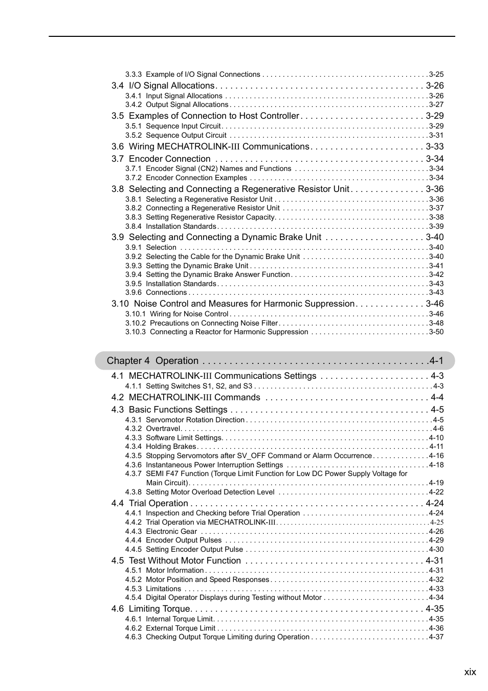 Yaskawa Sigma-5 Large Capacity Users Manual: Design and Maintenance-Rotary Motors-Mechatrolink-III Communication Reference User Manual | Page 19 / 410