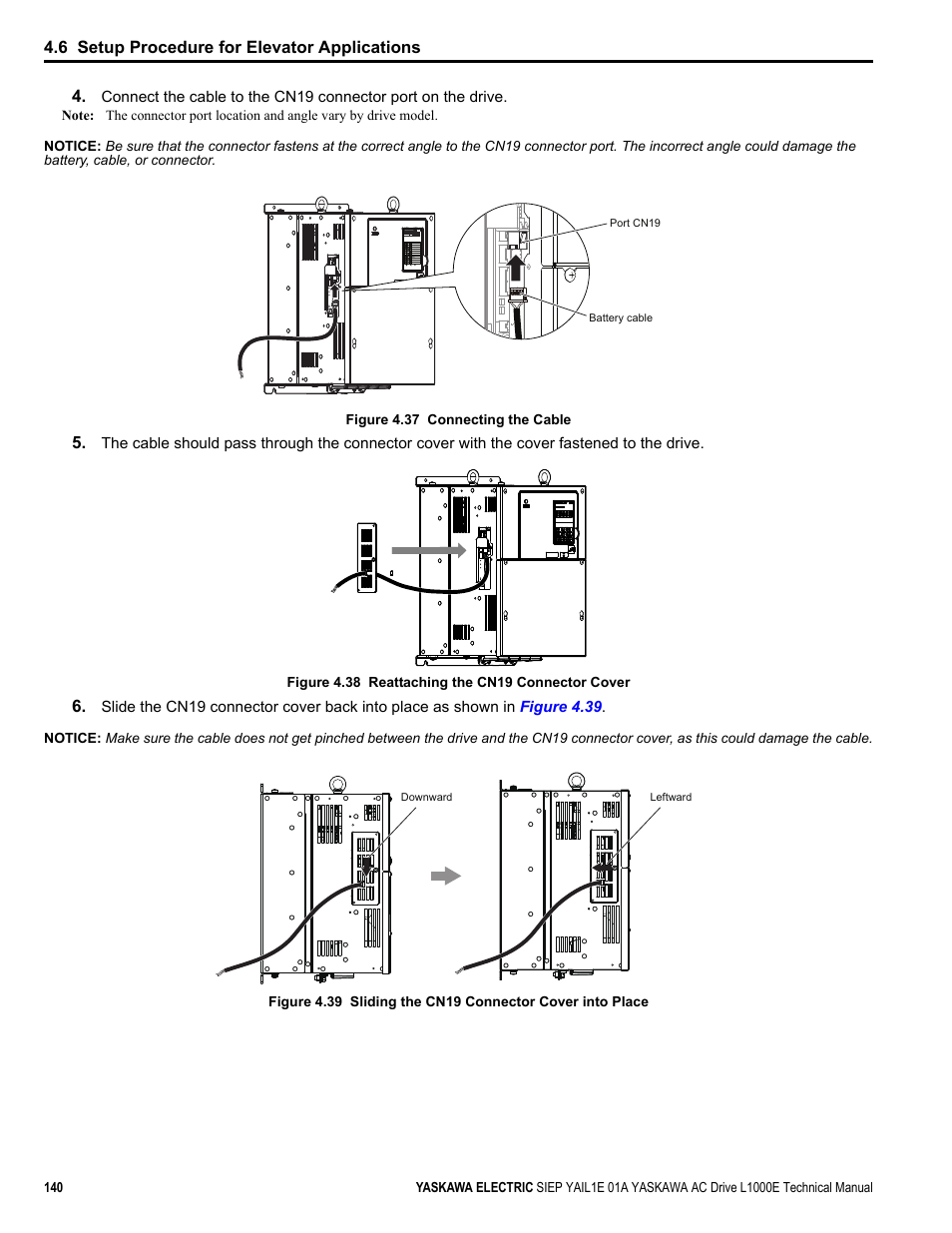 6 setup procedure for elevator applications | Yaskawa L1000E AC Drive Technical Manual for CIMR-LE Models for Elevator Applications User Manual | Page 140 / 488
