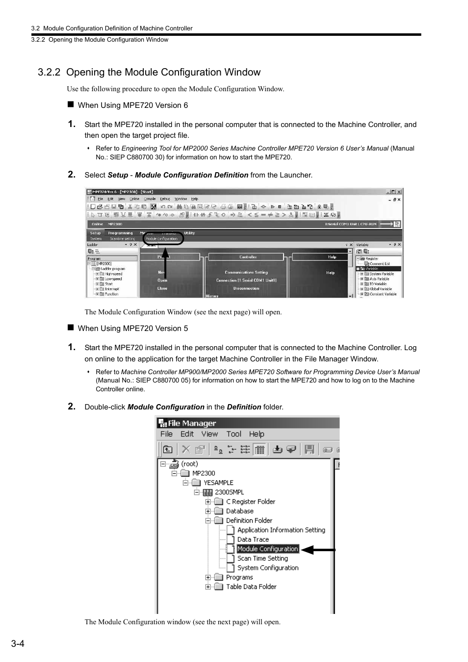 2 opening the module configuration window | Yaskawa JAPMC-MC2300 User Manual | Page 49 / 373
