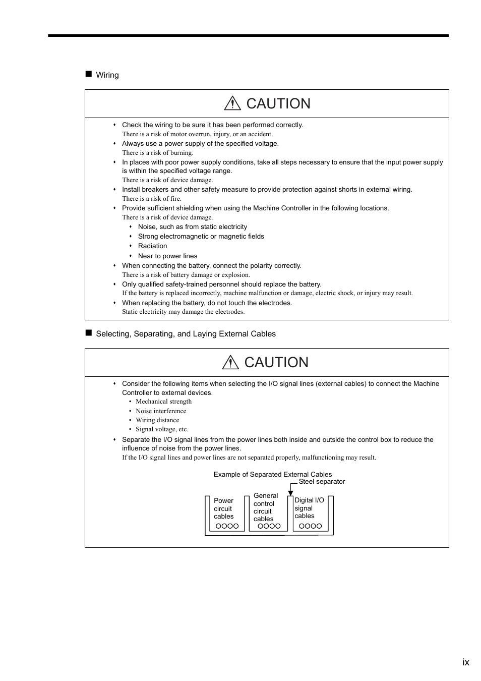 Caution | Yaskawa JAPMC-MC2300 User Manual | Page 9 / 373