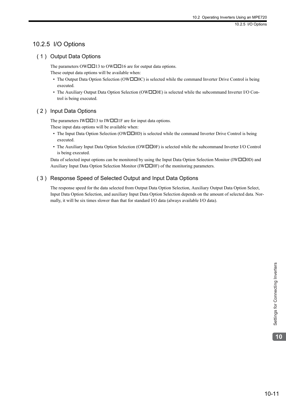 5 i/o options | Yaskawa MP2000 Series: Built-in SVB or SVB-01 Motion Module User Manual | Page 375 / 543