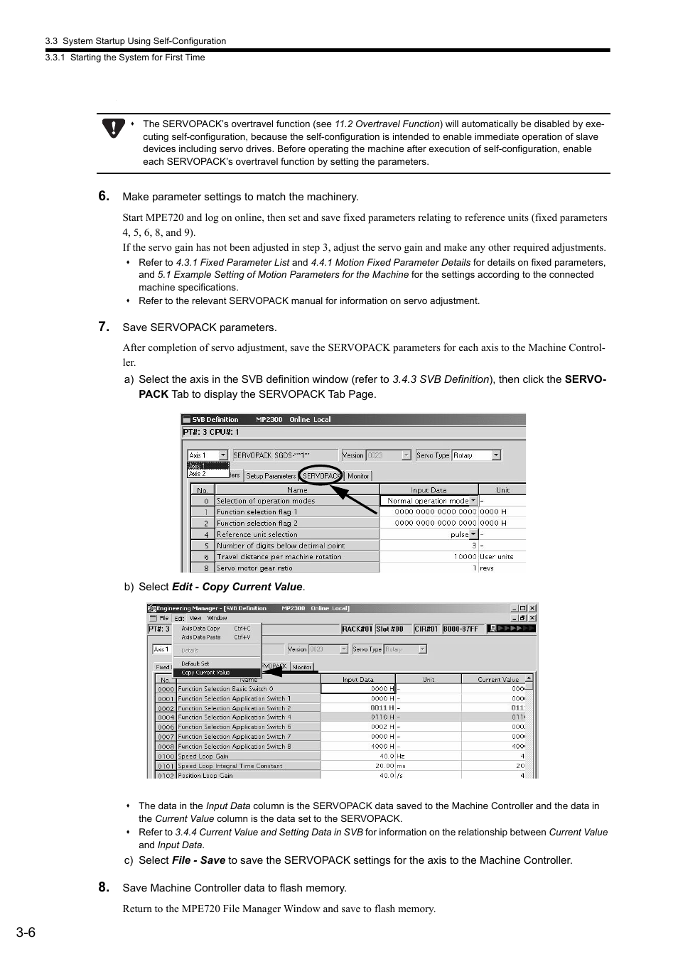 Yaskawa MP2000 Series: Built-in SVB or SVB-01 Motion Module User Manual | Page 49 / 543