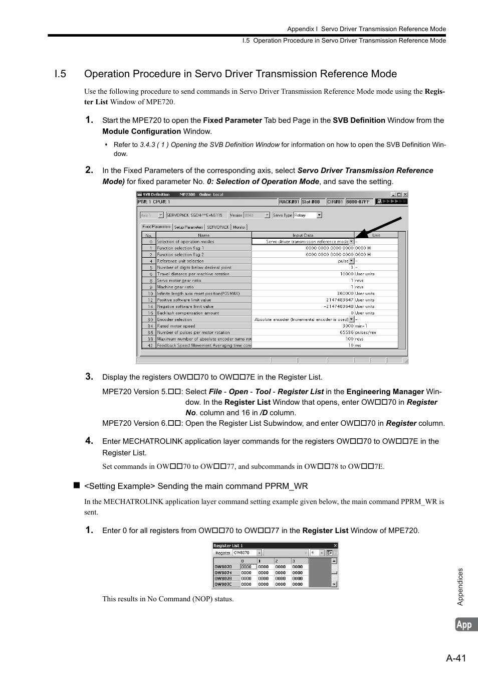 Yaskawa MP2000 Series: Built-in SVB or SVB-01 Motion Module User Manual | Page 530 / 543