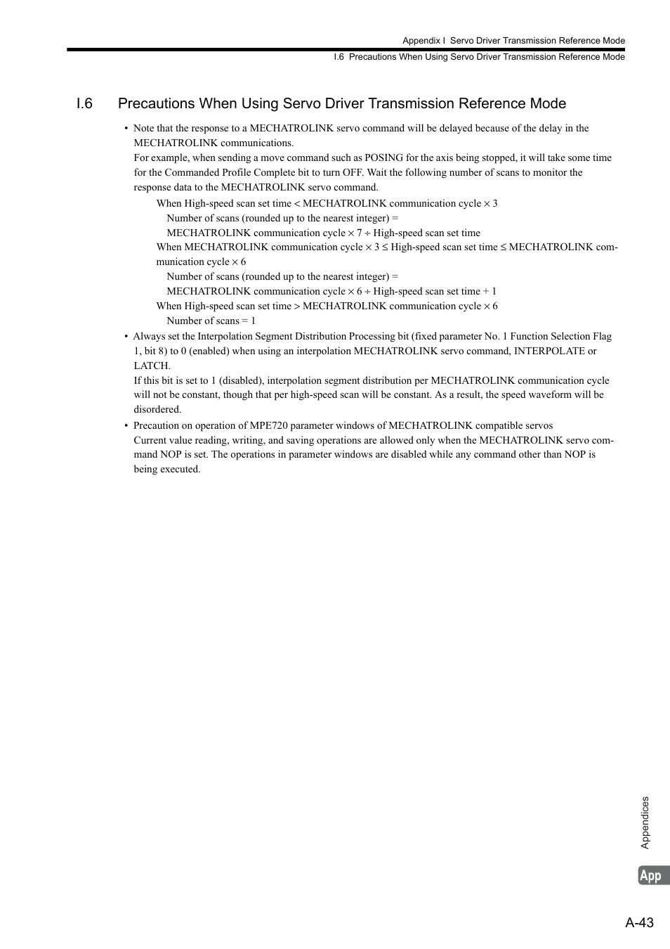 A-43 | Yaskawa MP2000 Series: Built-in SVB or SVB-01 Motion Module User Manual | Page 532 / 543