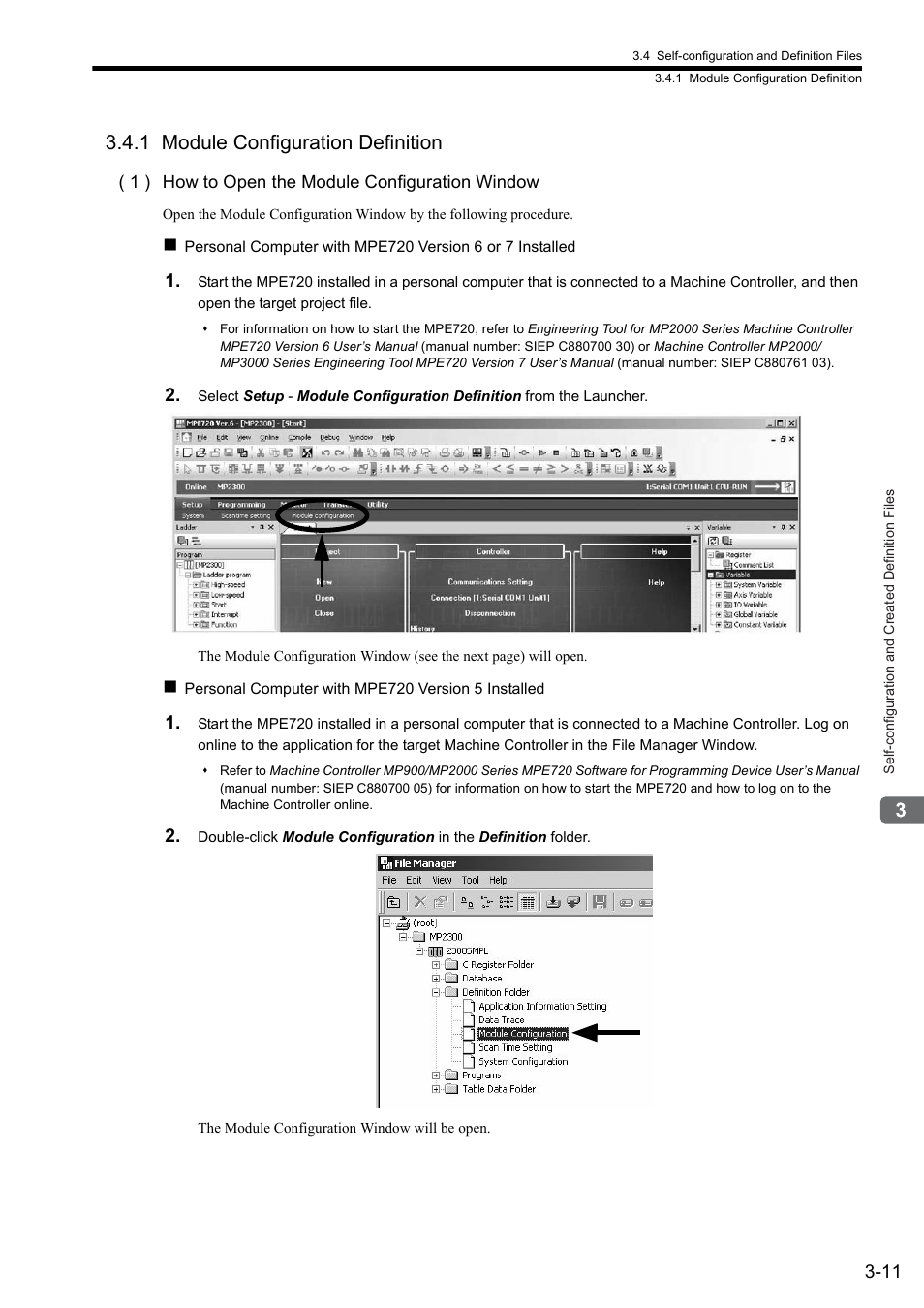 1 module configuration definition | Yaskawa MP2000 Series: Built-in SVB or SVB-01 Motion Module User Manual | Page 54 / 543