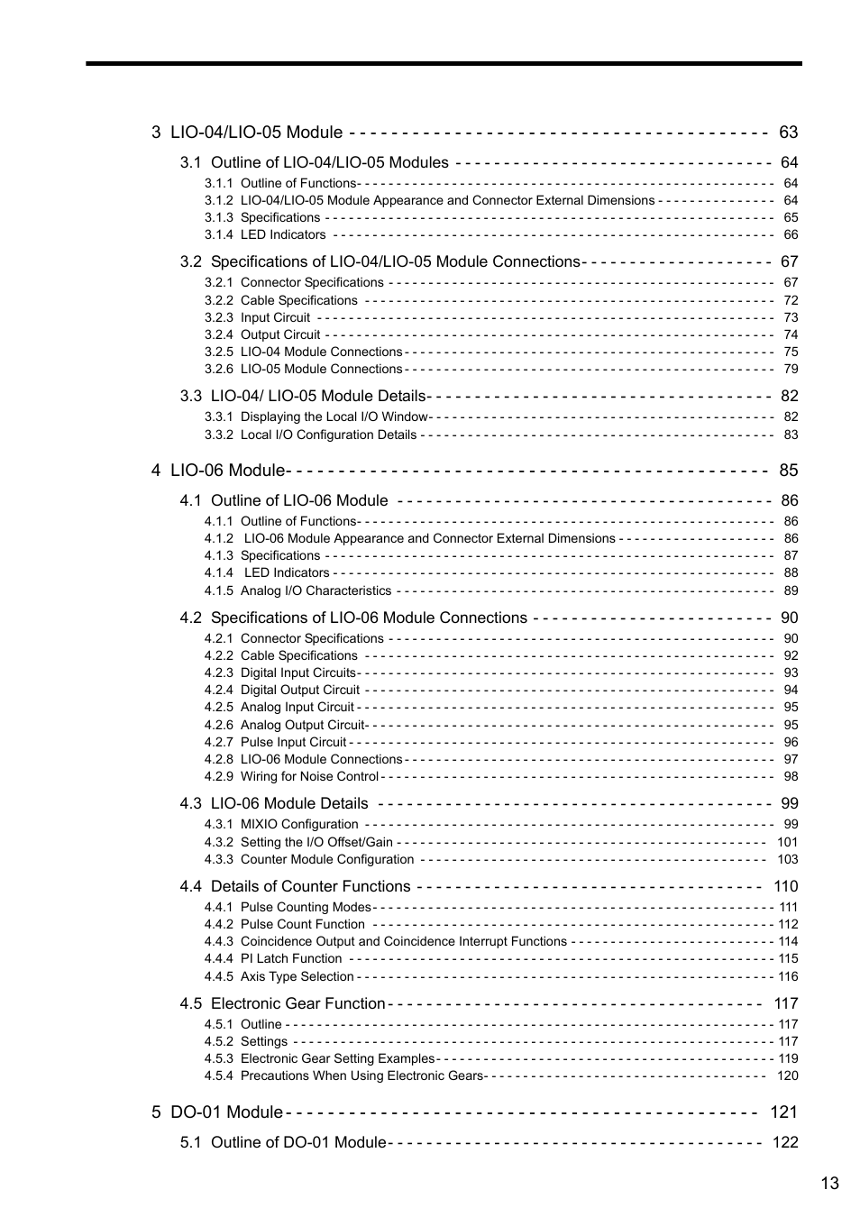Yaskawa MP2000 Series I/O Module User Manual User Manual | Page 13 / 139