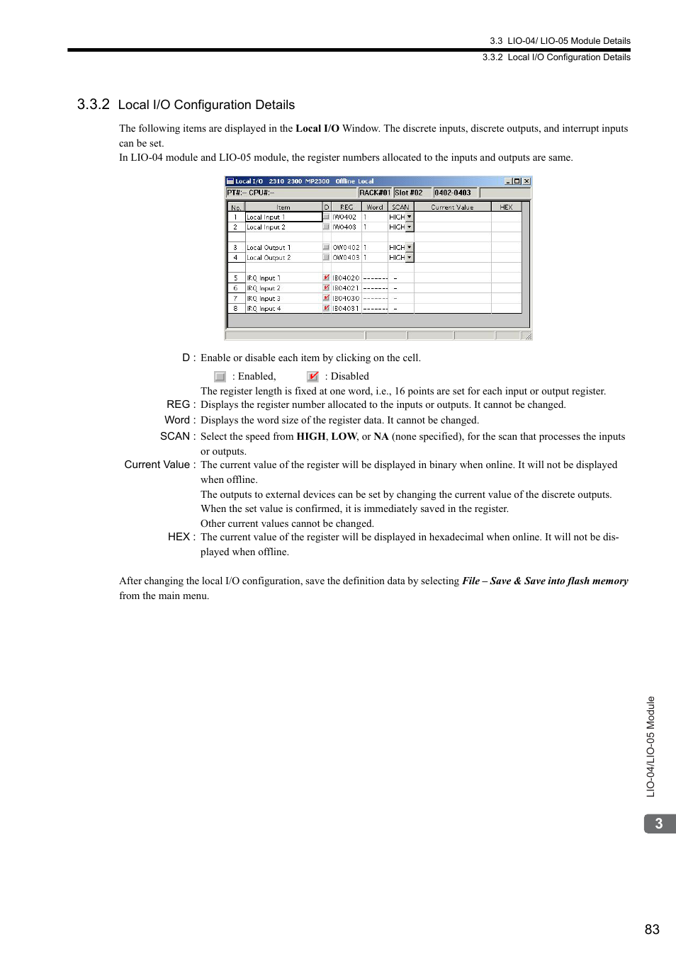 2 local i/o configuration details | Yaskawa MP2000 Series I/O Module User Manual User Manual | Page 83 / 139