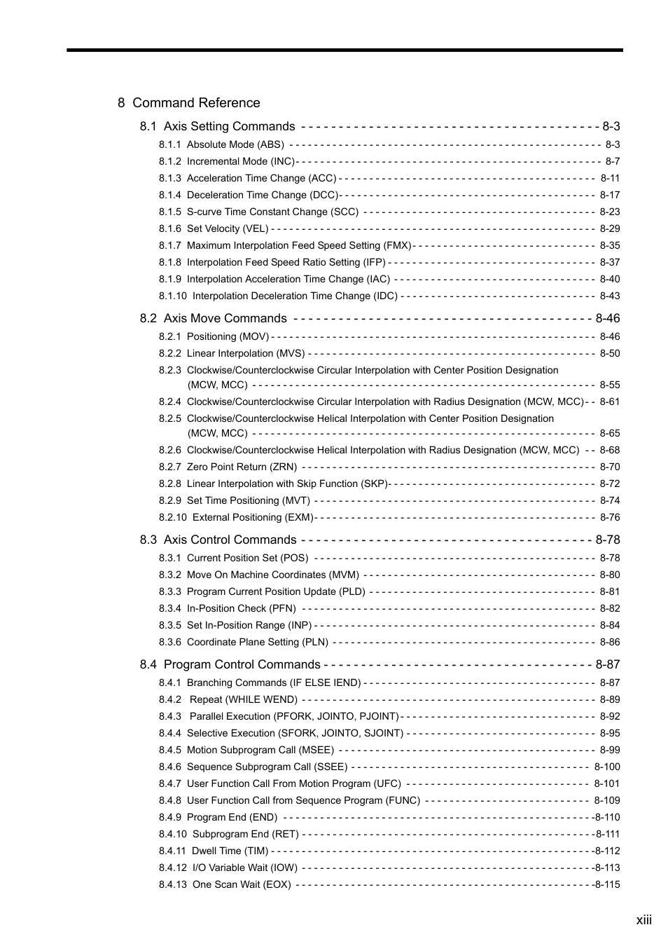 Yaskawa MP2000 Series: User's Manual for Motion Programming User Manual | Page 13 / 356