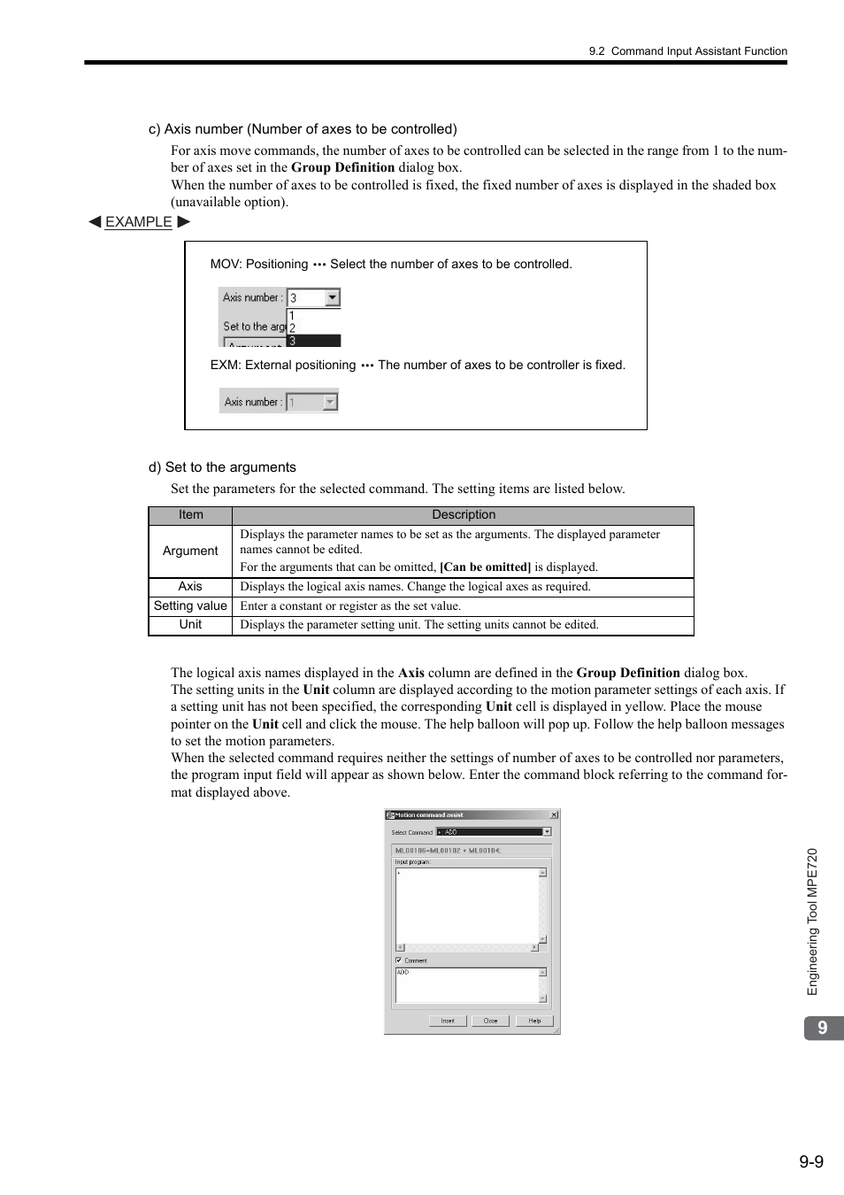 Yaskawa MP2000 Series: User's Manual for Motion Programming User Manual | Page 277 / 356