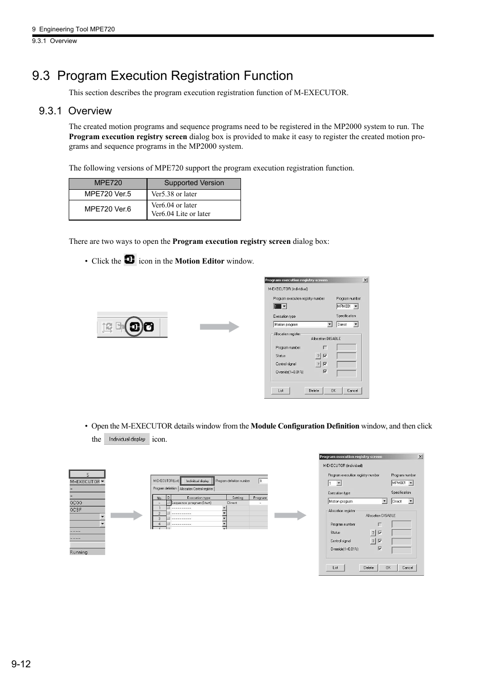 3 program execution registration function, 1 overview | Yaskawa MP2000 Series: User's Manual for Motion Programming User Manual | Page 280 / 356