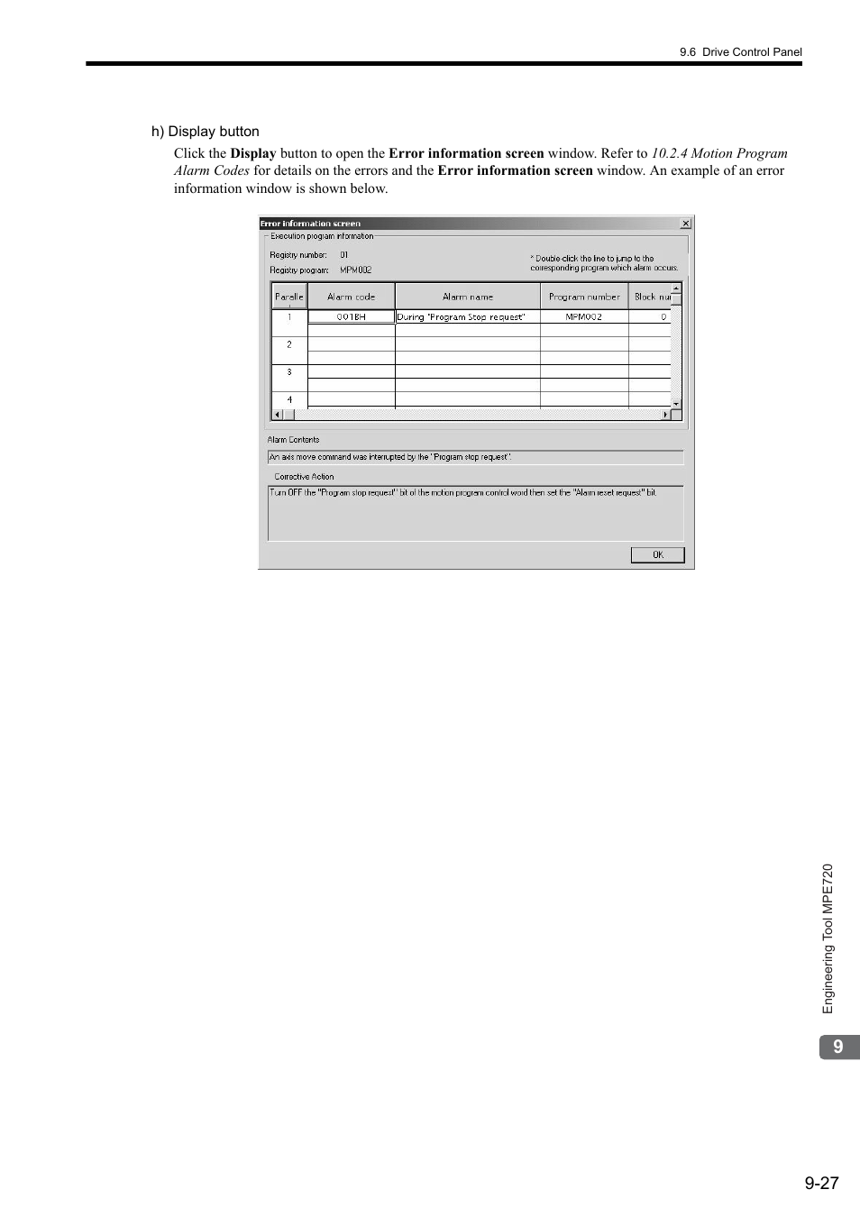 Yaskawa MP2000 Series: User's Manual for Motion Programming User Manual | Page 295 / 356