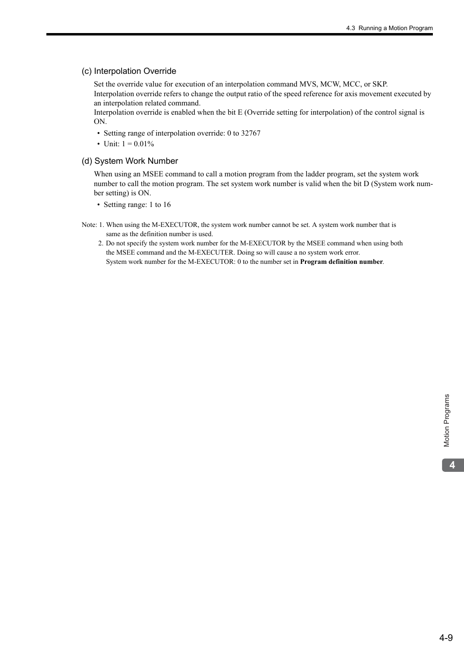 Yaskawa MP2000 Series: User's Manual for Motion Programming User Manual | Page 61 / 356