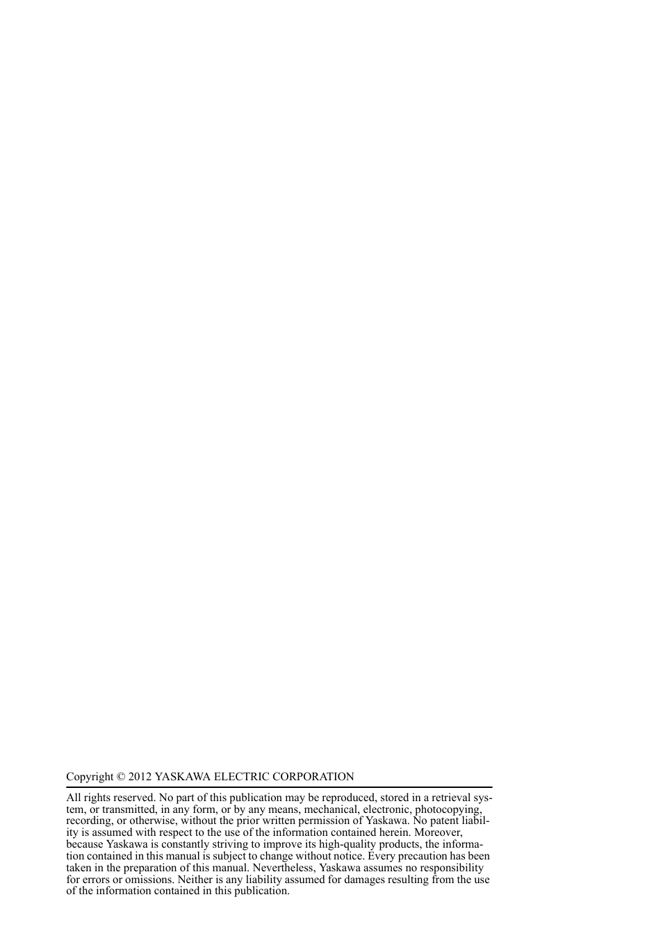 Yaskawa MP3200 Troubleshooting Manual User Manual | Page 2 / 219