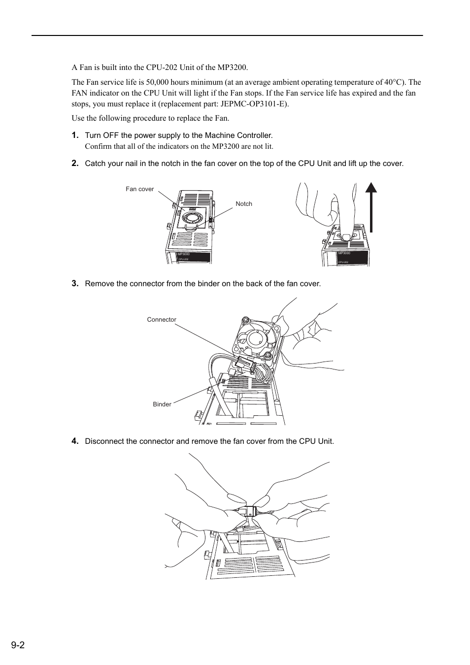 Yaskawa MP3200 Troubleshooting Manual User Manual | Page 214 / 219