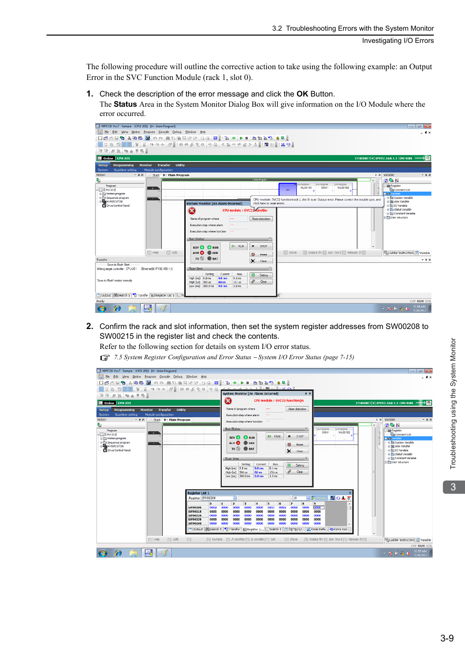 Yaskawa MP3200 Troubleshooting Manual User Manual | Page 49 / 219