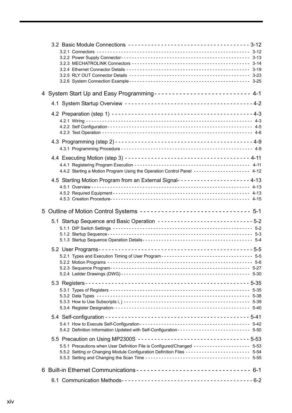 Yaskawa MP2300S Basic Module User Manual | Page 14 / 460