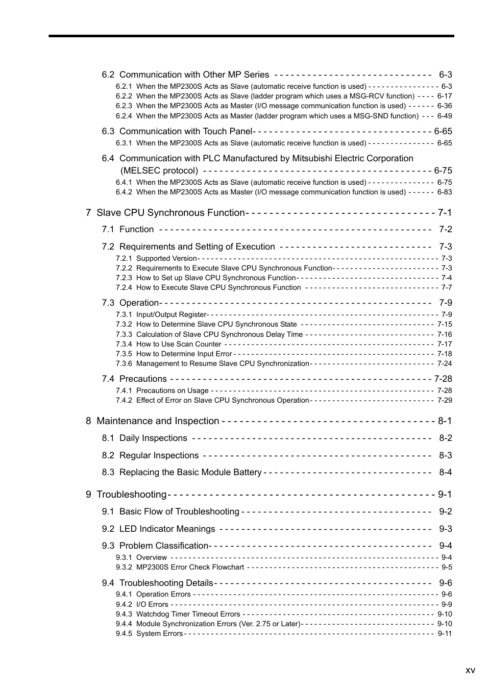 Yaskawa MP2300S Basic Module User Manual | Page 15 / 460