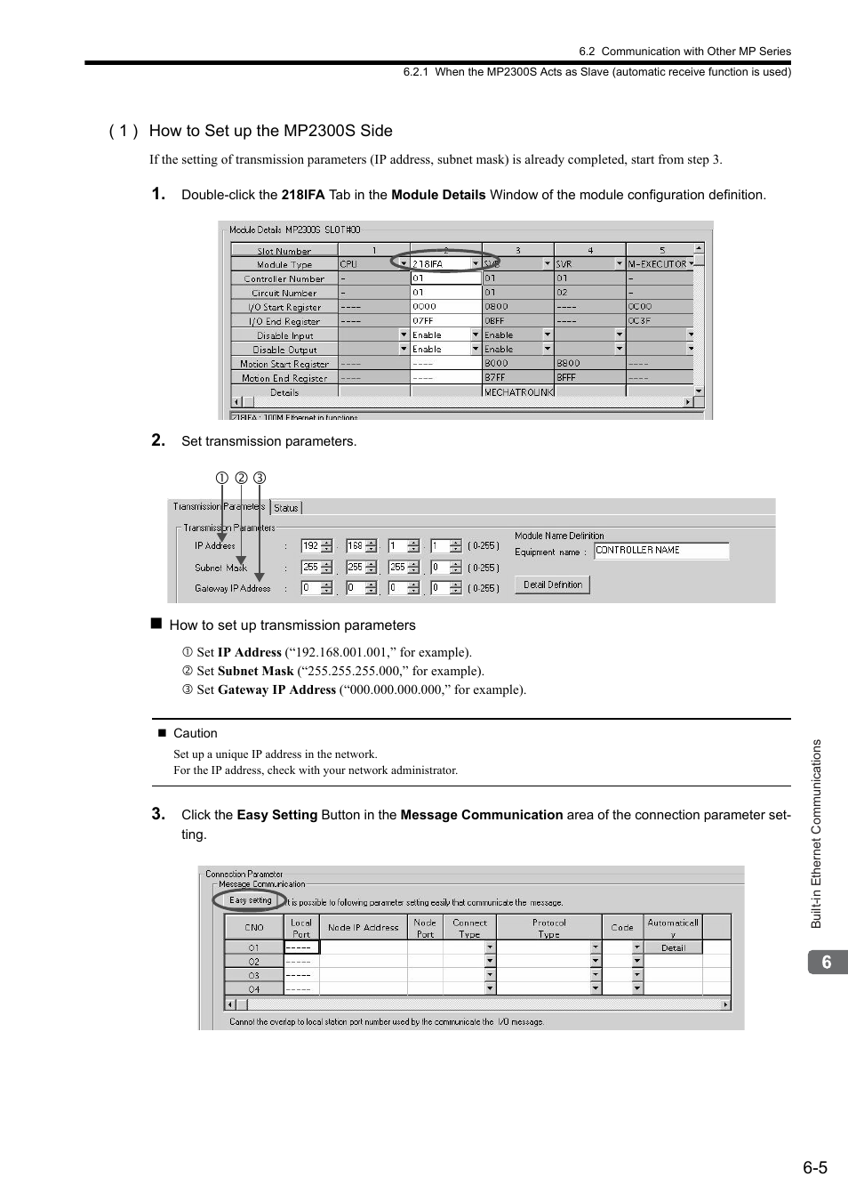 Yaskawa MP2300S Basic Module User Manual | Page 194 / 460