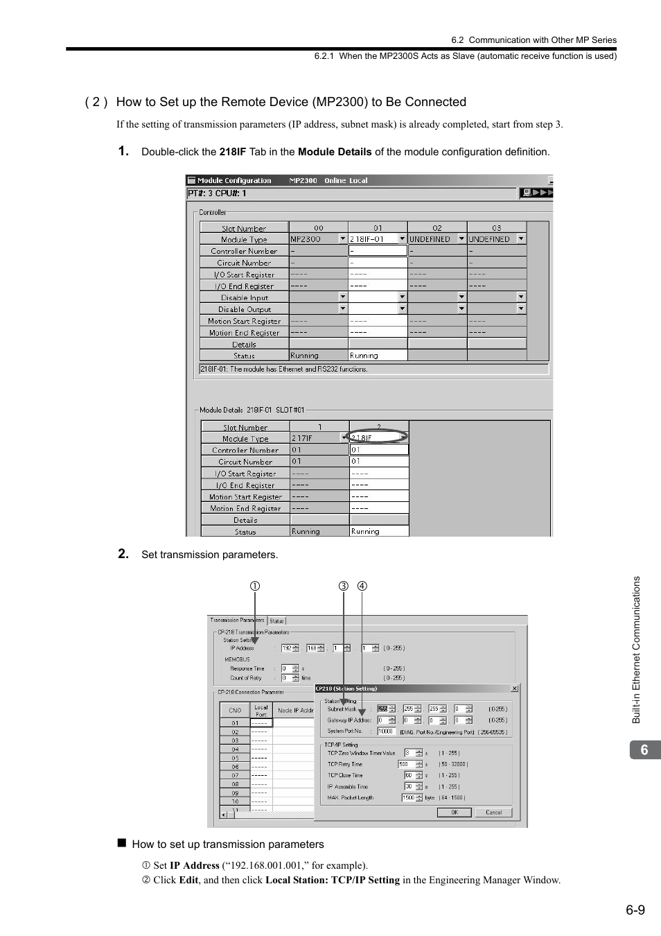 Yaskawa MP2300S Basic Module User Manual | Page 198 / 460