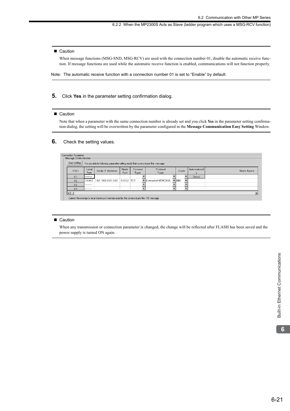 Yaskawa MP2300S Basic Module User Manual | Page 210 / 460