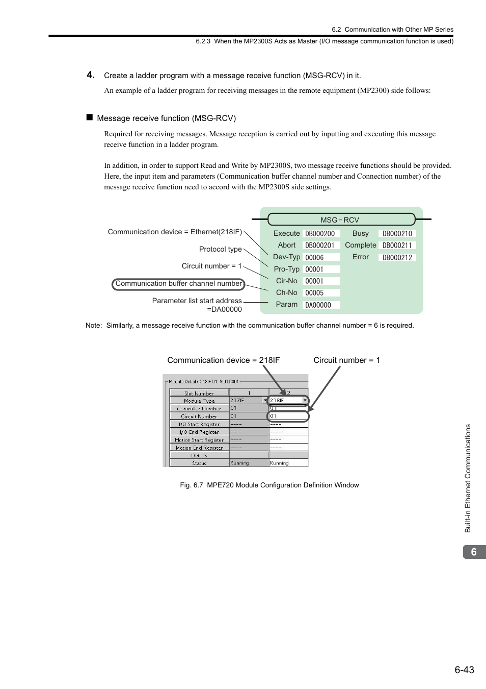 Yaskawa MP2300S Basic Module User Manual | Page 232 / 460