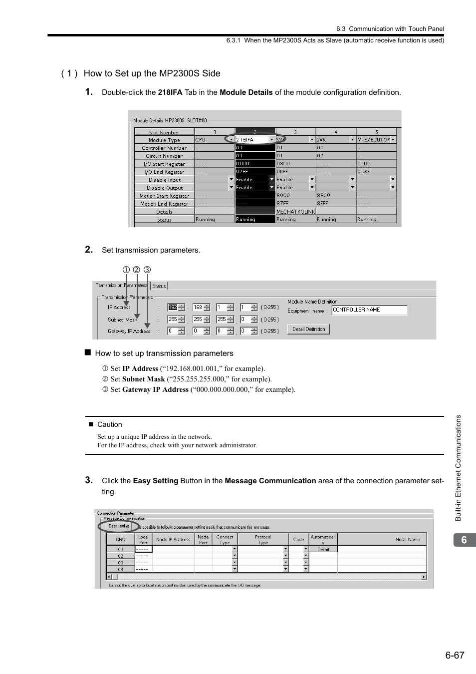 Yaskawa MP2300S Basic Module User Manual | Page 256 / 460