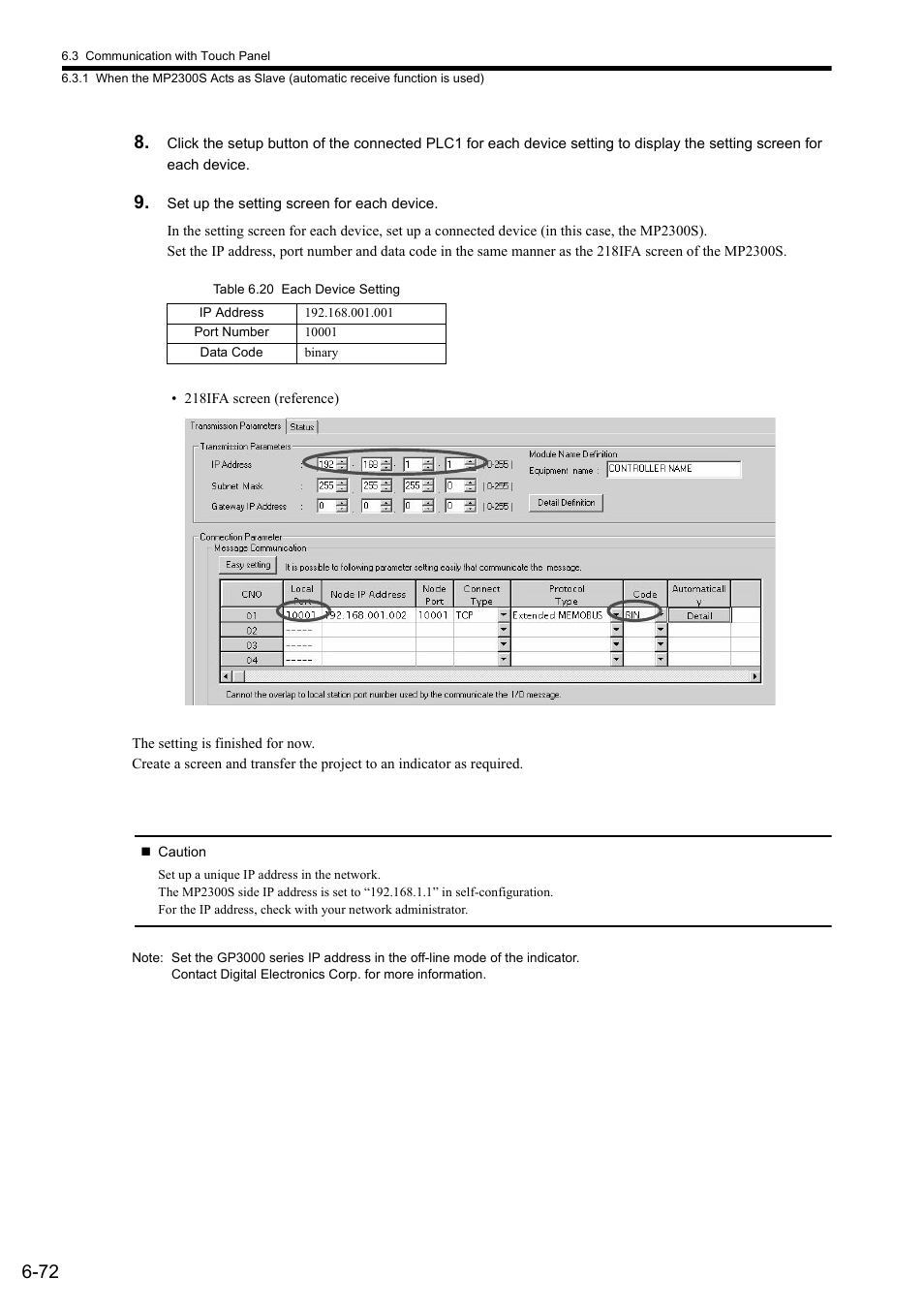 Yaskawa MP2300S Basic Module User Manual | Page 261 / 460