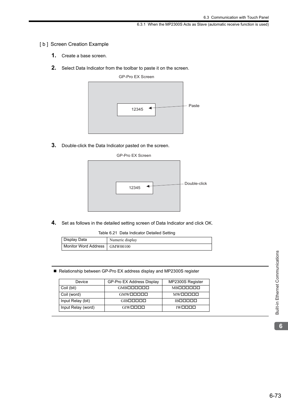 Yaskawa MP2300S Basic Module User Manual | Page 262 / 460