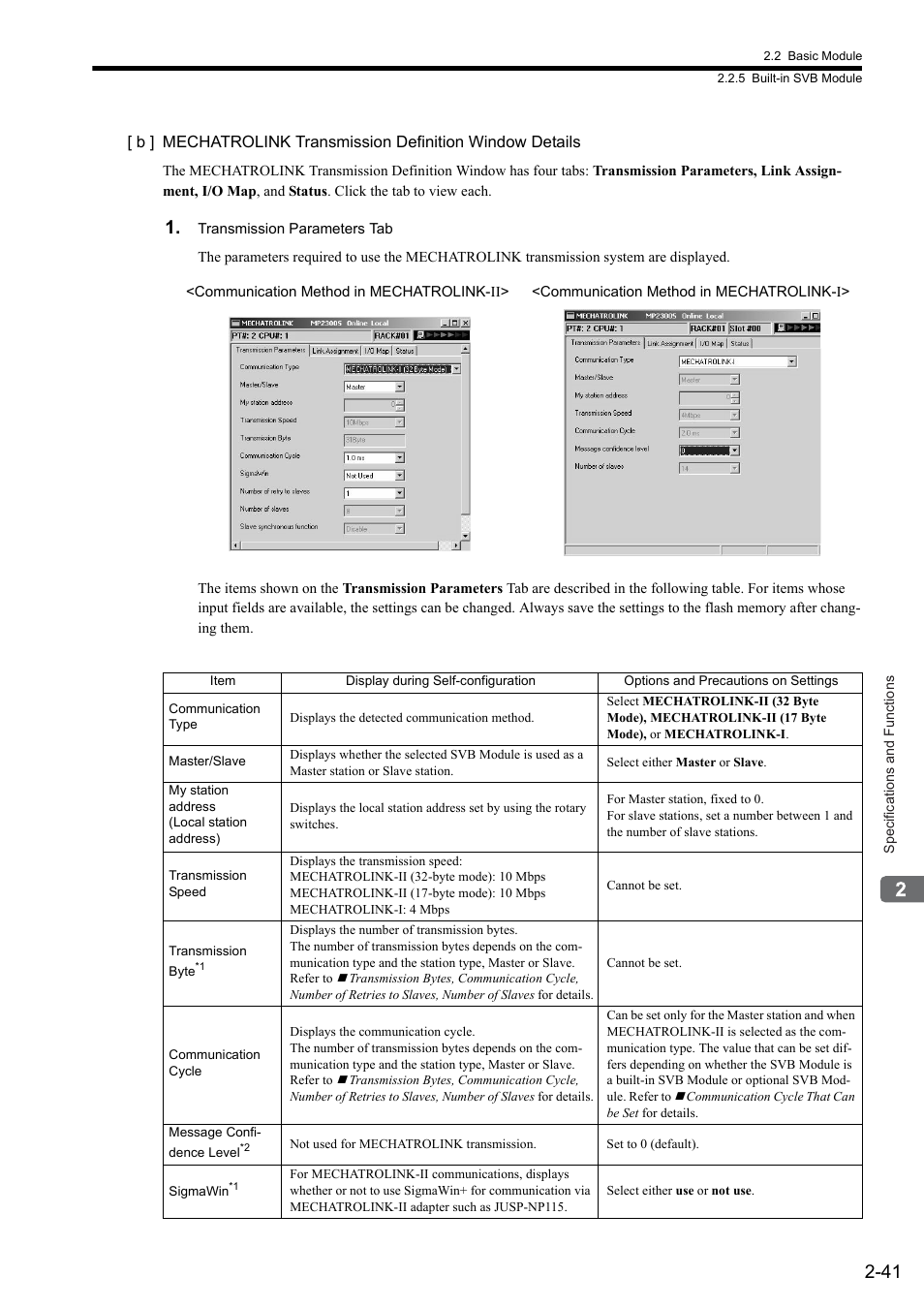 Yaskawa MP2300S Basic Module User Manual | Page 67 / 460
